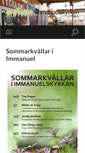 Mobile Screenshot of immanuelskyrkan.com
